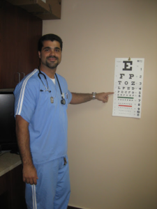 eye exam