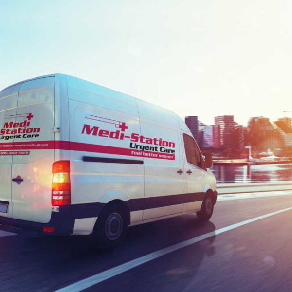 medi-station covid truck